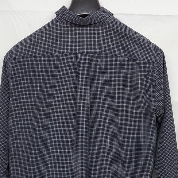 Eddie Bauer Shirt Button Up Mens Medium Relaxed Fit Long Sleeve Wrinkle Free - Picture 6 of 16